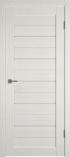 Межкомнатная дверь с покрытием EcoCraft GL Light 5 Латте сатин белый